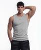 HDEX Essential Ribbed Body Fit Tank (Melange Gray)