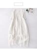 Retro Cotton and Linen Dress, Summer New Style, Short Sleeved Long Skirt for Women