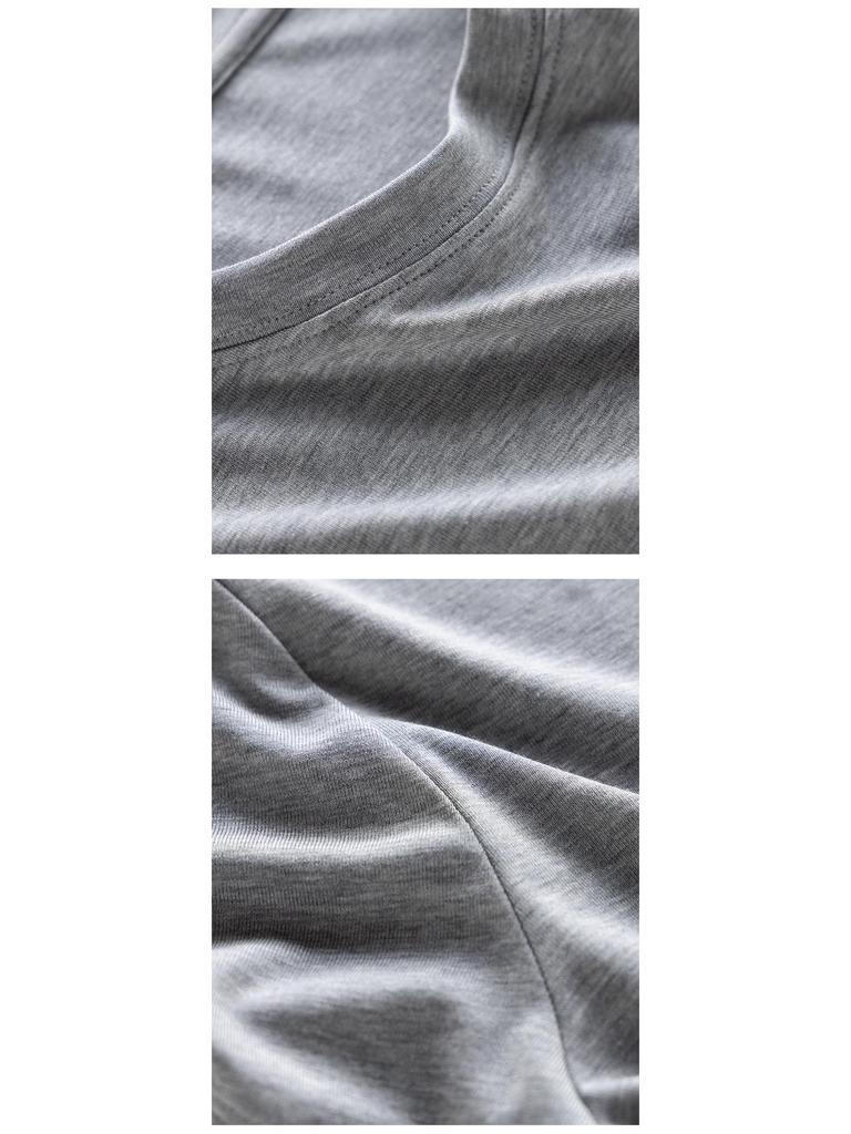 Women's 2026 Easy Care Mulberry Silk Round Neck T-shirt - Casual, Breathable, Short Sleeve, Skin-Friendly.