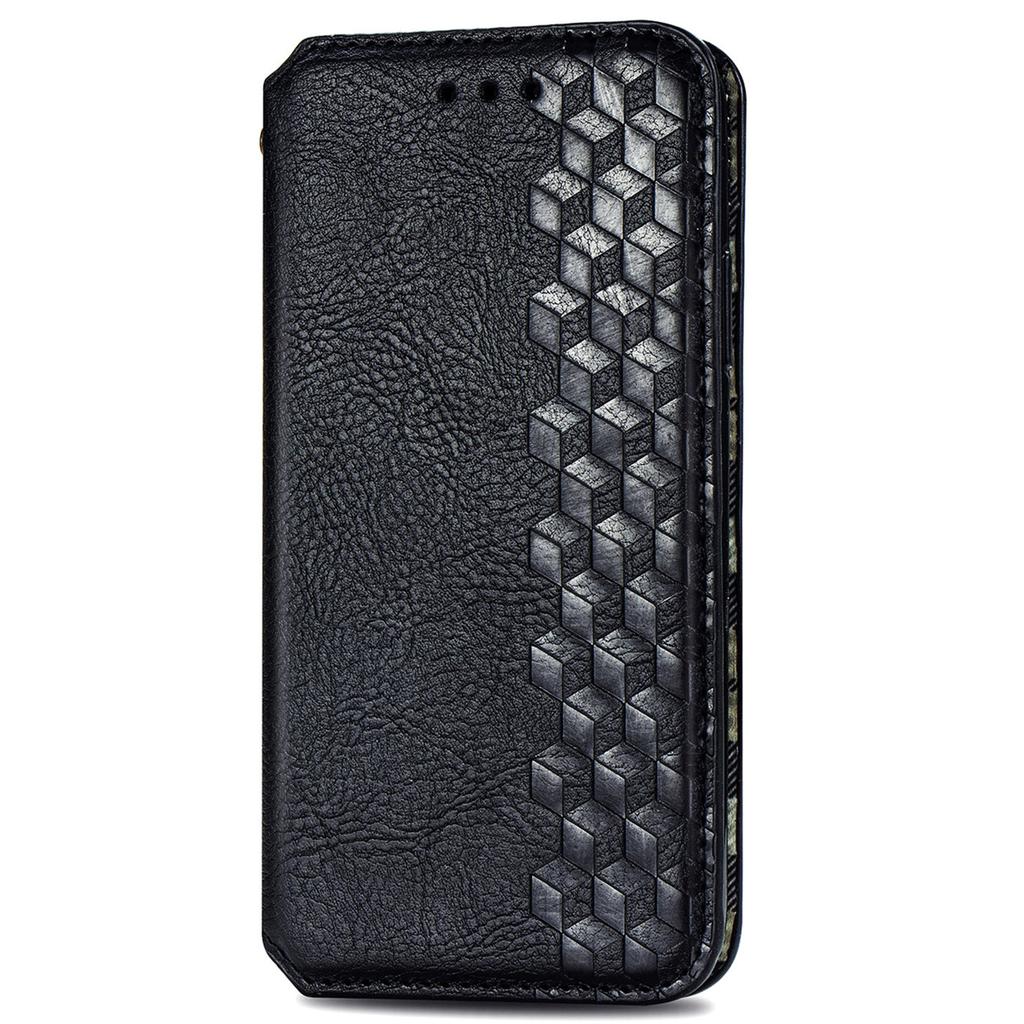 For Xiaomi Redmi Turbo 3 5G/Poco F6 5G PU Leather Case Rhombus Imprint Wallet Stand Phone Cover