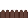Plonos Gartenbegrenzung 240 cm Pl-960 Braun