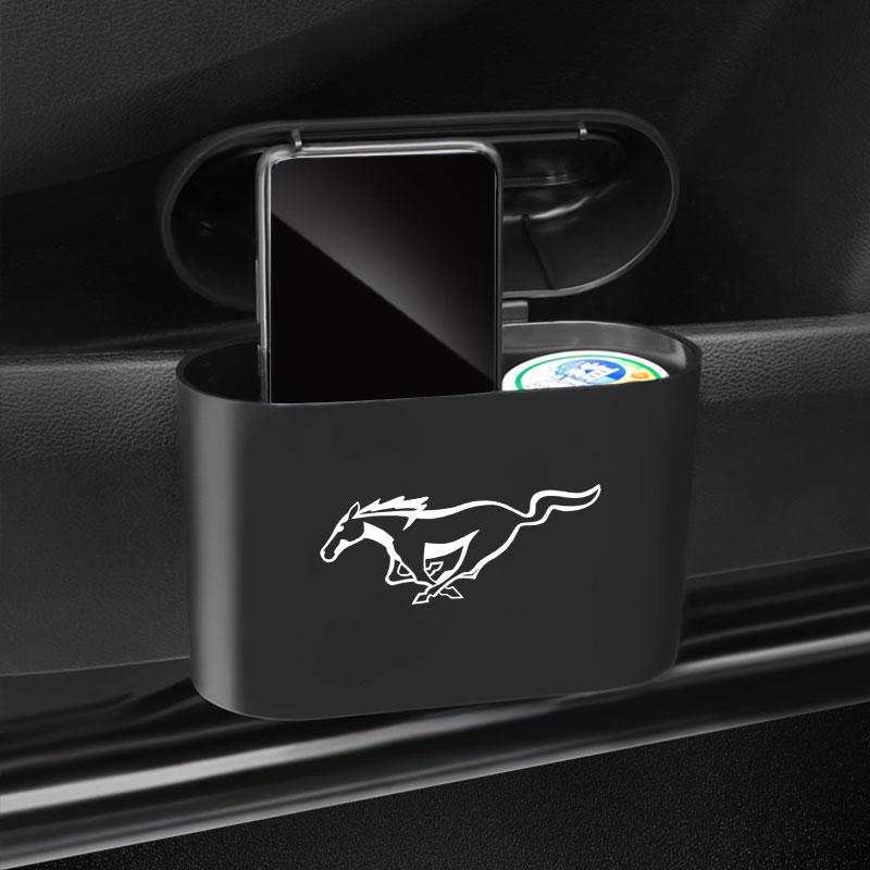Car Trash Can Storage Box Vehicle Multifunctional Garbage Dust Case For Ford Mustang F10 Zapatillas Miniatura Gt Shelby 2005 2015 Mujer 2012 Kuga
