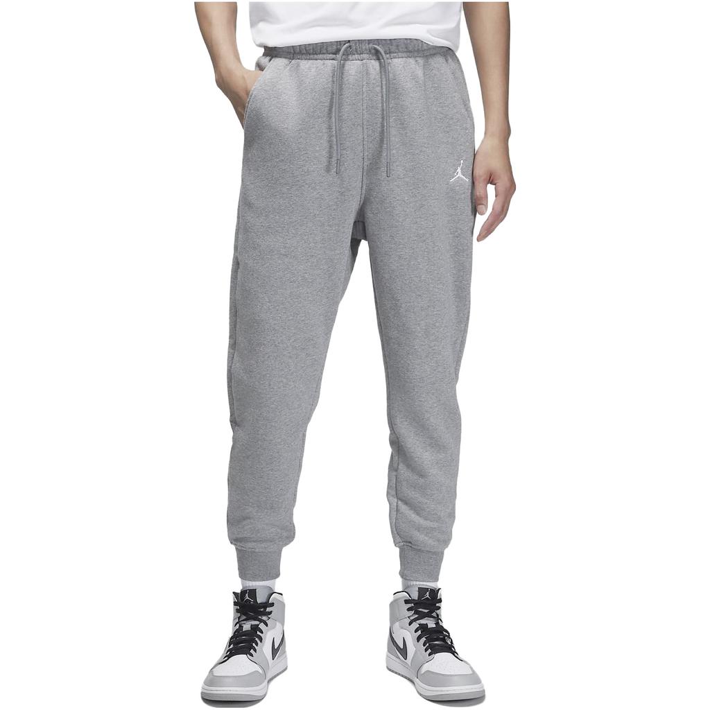 New JORDAN Knitted Sweatpants Men Gray FJ7780-091