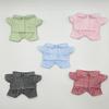 Casual Cotton Doll Clothes T-shirt Set Doll Clothes Outfit Plush Doll Clothes  20cm Cotton Doll