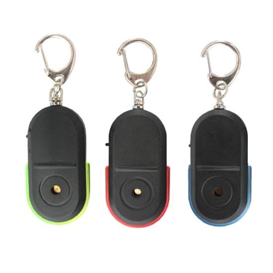 2/3 шт. Шукач ключів Голосове керування Обладнання проти втрати з активацією свистком Світлодіодне світло Маленький легкий Відстежувач ключів Гаманець Брелок