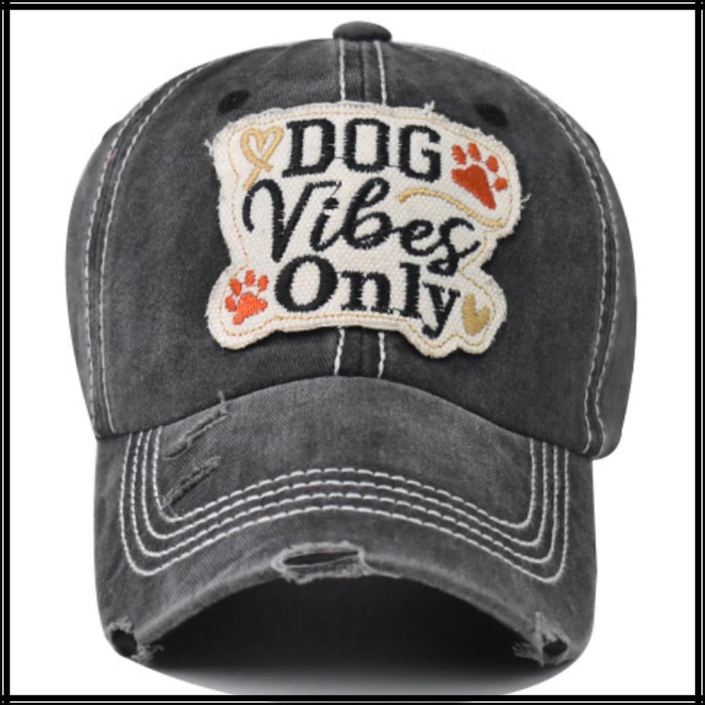Baseball CZA445 [White Fang] Hat, Cap, Cap, Embroidered, Stylish, Casual, Adjustable, Breathable, Men's, Women's, (Navy)