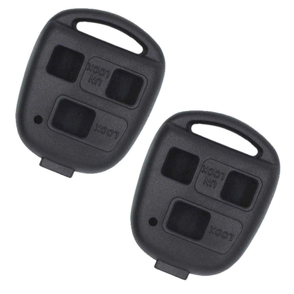

2x Аксесуари Авто Автомобіль DIY Кришка Перемикача Чохол для Пульта Дистанційного Ключа Оболонка Ключа Автомобіля 3 Кнопки Ключ