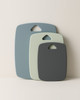 PP Plastic Baby Food Chopping Board Set - 3-Piece Kitchen Cutting Boards