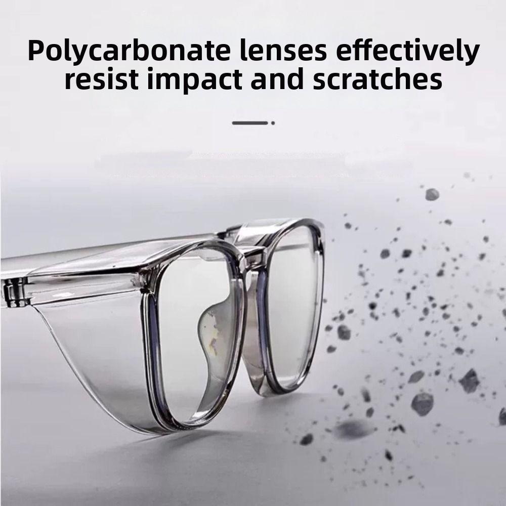 Side Shields Safety Glasses Blue Light Blocking Protective Spectacles Cycling Eye Protector Work