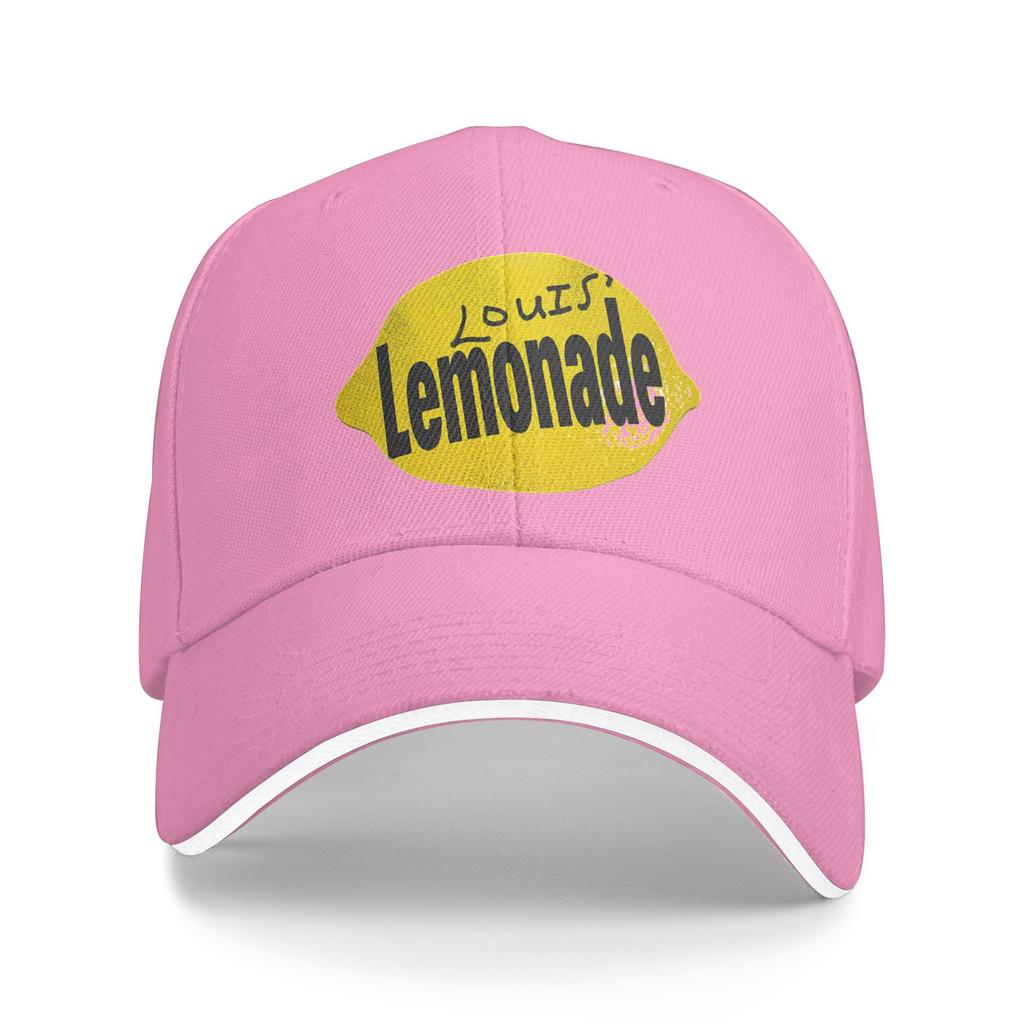 Frühling Louis Tomlinson Limonade Baseballkappe Outdoor Fitness y2k Süßes Design Sonnen Truckerhut Weiblich Männlich Sonnenschutz Baseballkappen