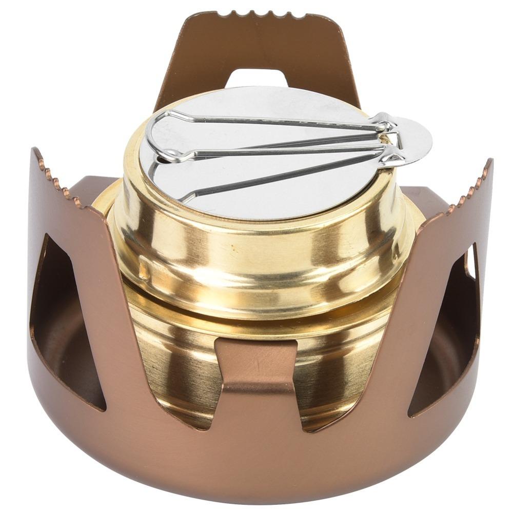 Windproof Alcohol Stove Aluminum Alloy Portable