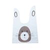 10/50pcs/lot Cute Rabbit Ear Bags Cookie Plastic Bags&Candy Gift Bags For Biscuits Snack Baking Package And Event Party Supplies