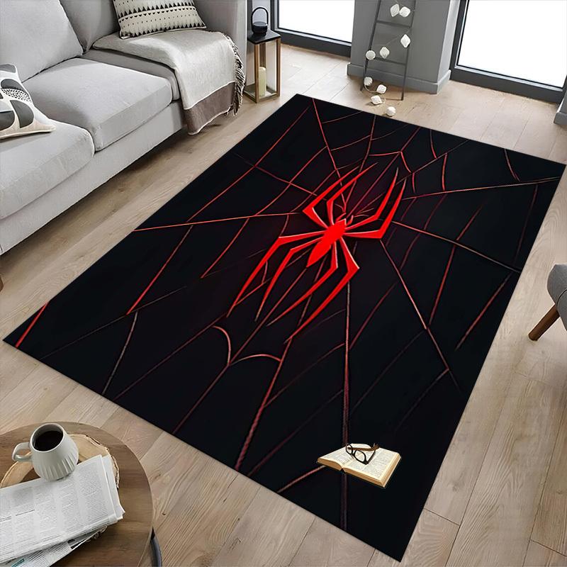 1PC spider web Extra Large Non Slip Floor carpet, Office, family, bedroom Large Area Rug Indoor Rugs, Vibrant Colors