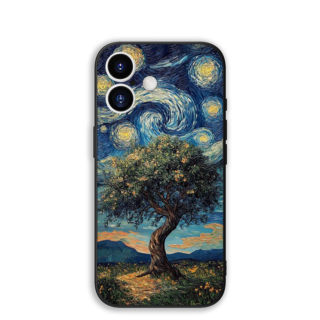 for Samsung Galaxy Note 20 Ultra 10 8 9 S10 Plus Lite S8 A70 A24 A25 S10E A21S A37 A57 A51 A7 Case Starry Night Van Gogh Sky Art