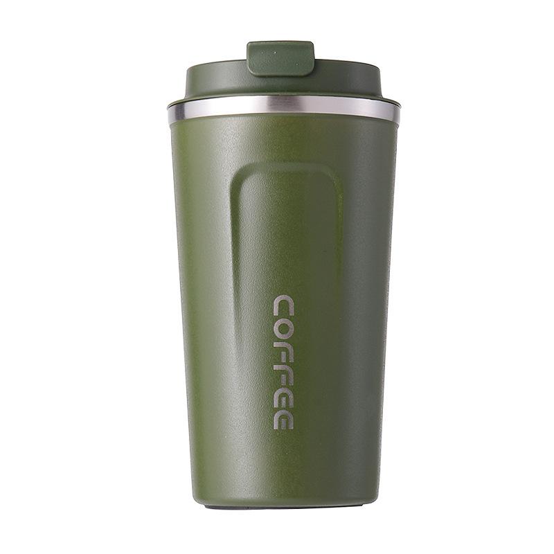American 304 Stainless Steel Thermos Cup Double-layer Vacuum Outdoor Accompanying Cup Car Portable Temperature Display Coffee Cup 2026