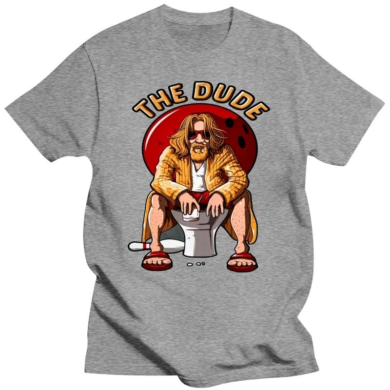 Film The Big Lebowski The Dude Veľkoobchodné Pánske Grafické Pánske Jedinečné Tričká Potlačené Topánky Tričko pre Mužov Bavlnené Tričko