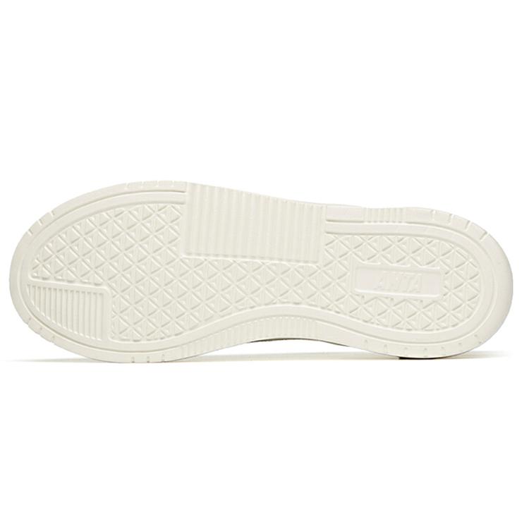 Anta Life Collection Low Top Skateboard Shoes Men's White Gray 912128820-3