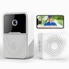 AIMOONSA 1080p Wireless Video Doorbell - Night Vision, AI Humanoid Detection, 152°, Rechargeable Battery