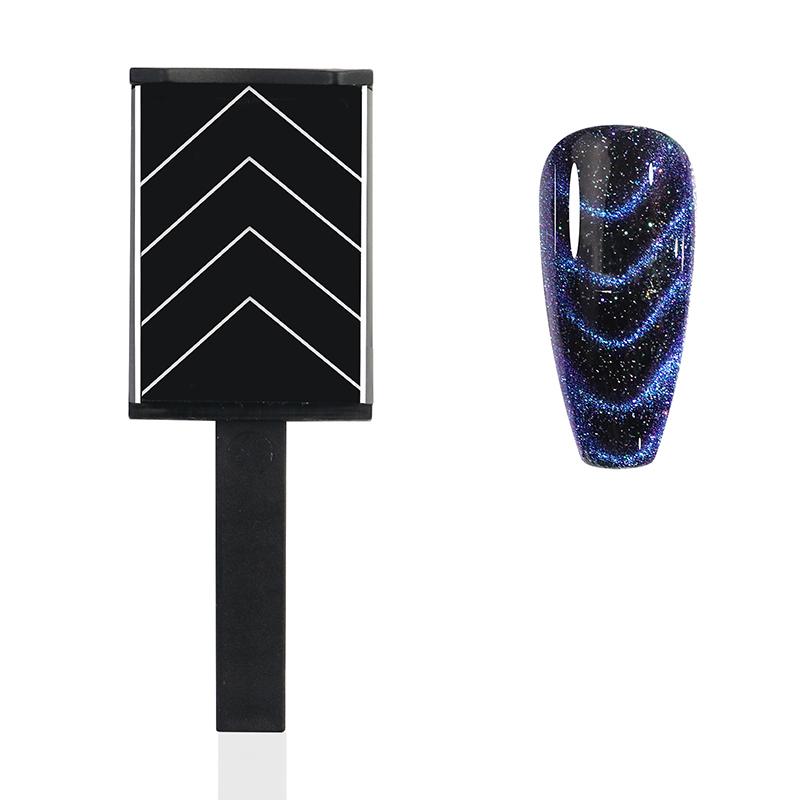 Nail Art Kočičí oko Magnet 3D Phantom Magnet Lak na nehty Lepidlo Magnet Vzor Magický Magnet Speciál pro nehtový salon