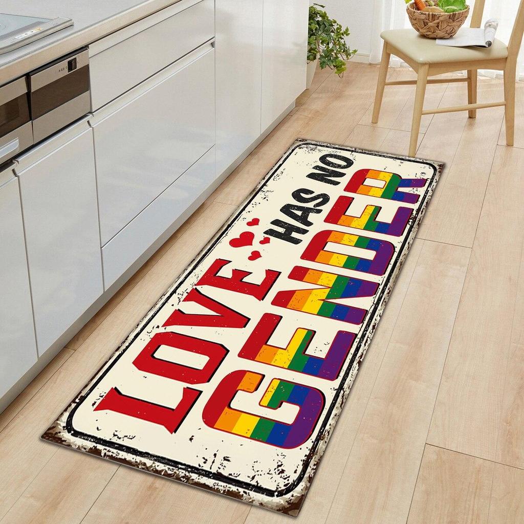 Vintage-Küchenmatte, Teppich, Flanell-Fußmatten, Eingangstürmatte, weicher Teppich für Wohnzimmer, rutschfester Küchenteppich, Flurteppich