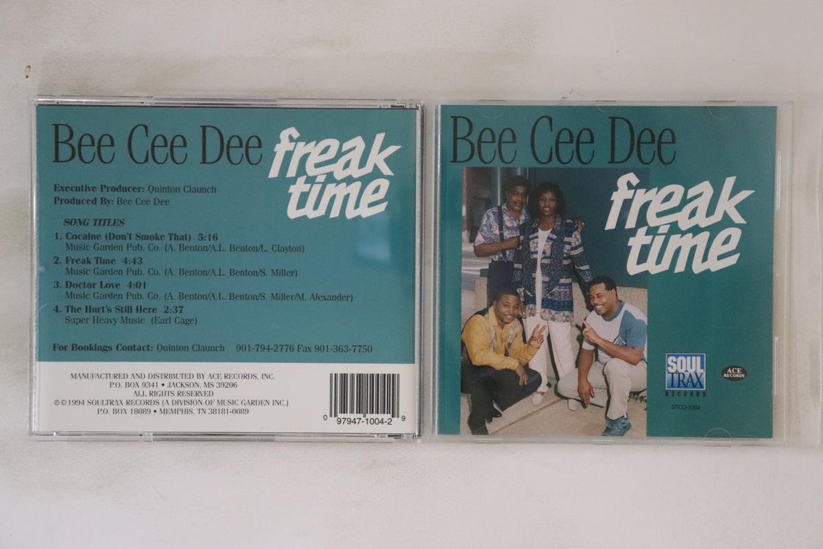

CD BEE CEE DEE - Freak Time STCD1004 Soul Trax Recor 1994 US Soul/Funk Used