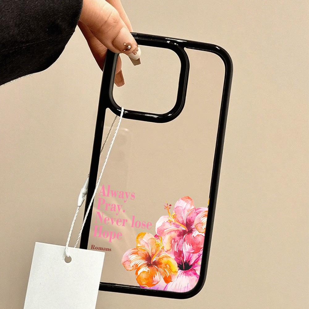 Acrylic Phone Case for iPhone 11 12 13 14 Pro 12 14 16 Pro Max for Samsung A16 A36 A56 S24 FE High-quality Painted Anti-fall Mobile Phone Case