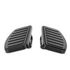 2pcs Motorcycle Footboard Front Foot Rest Pedal Replacement for V Star Drag Star V MAX Adjustable Black