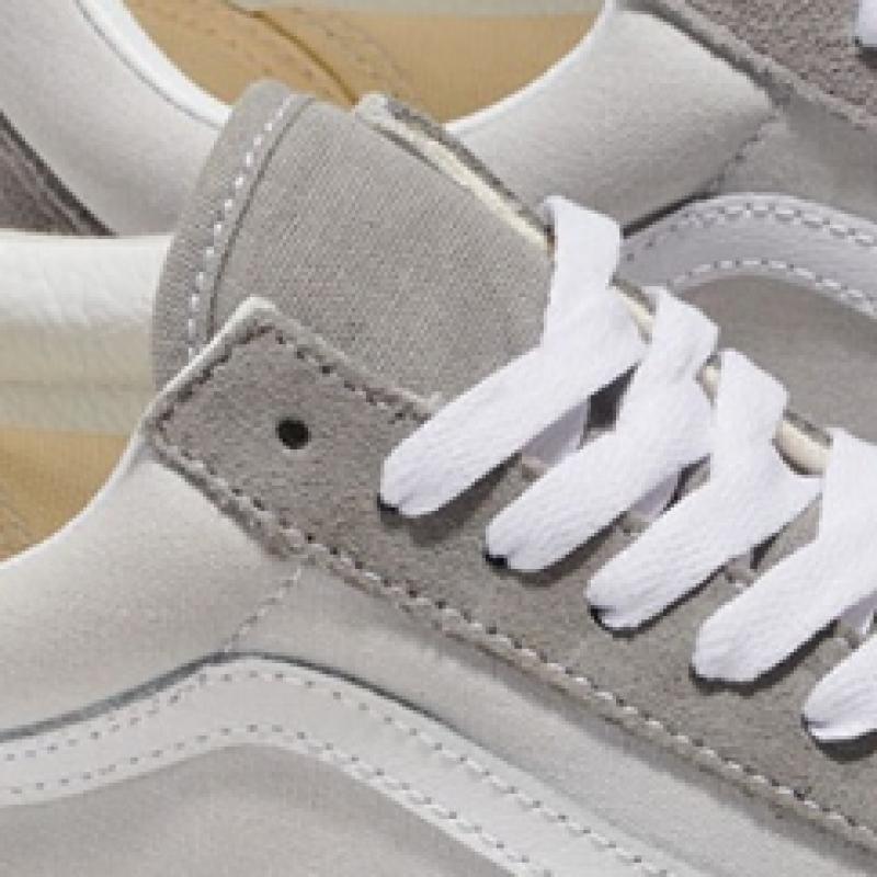 Barnes Old School   Canvas  Suede Block Grey Vn000ct8bgf1