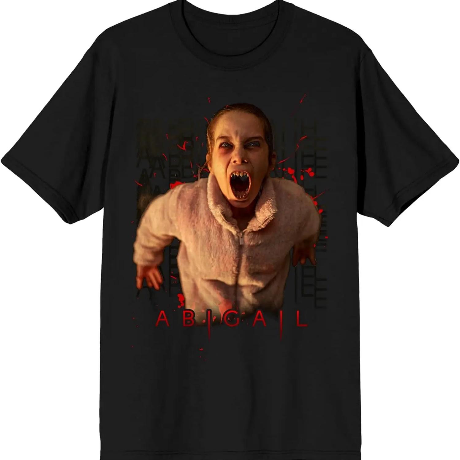 Bioworld Abducting Abigail White Dress Abigail Crew Neck Short Sleeve Adult Black T-Shirt S