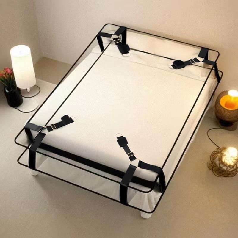Female Handcuff Body Restraint Open Thigh Bed Restraints Sex Strap Erotic Adult Games Sex Toy Kits Couple Lover 18+ Sextoys
