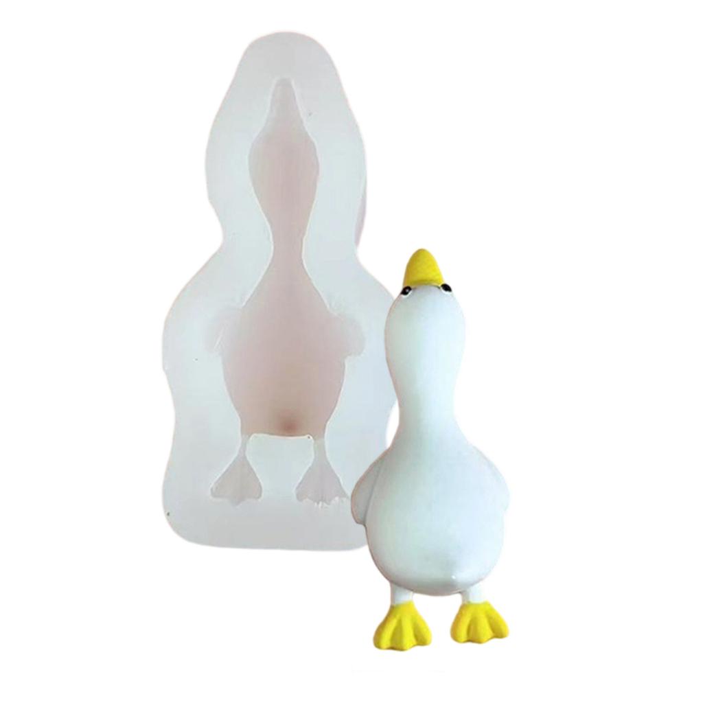 3D Duck Candle Crafting Mold Silicone Mould for Unique Handmade Crafts Epoxy Resin Wedding Decoration Making Mold