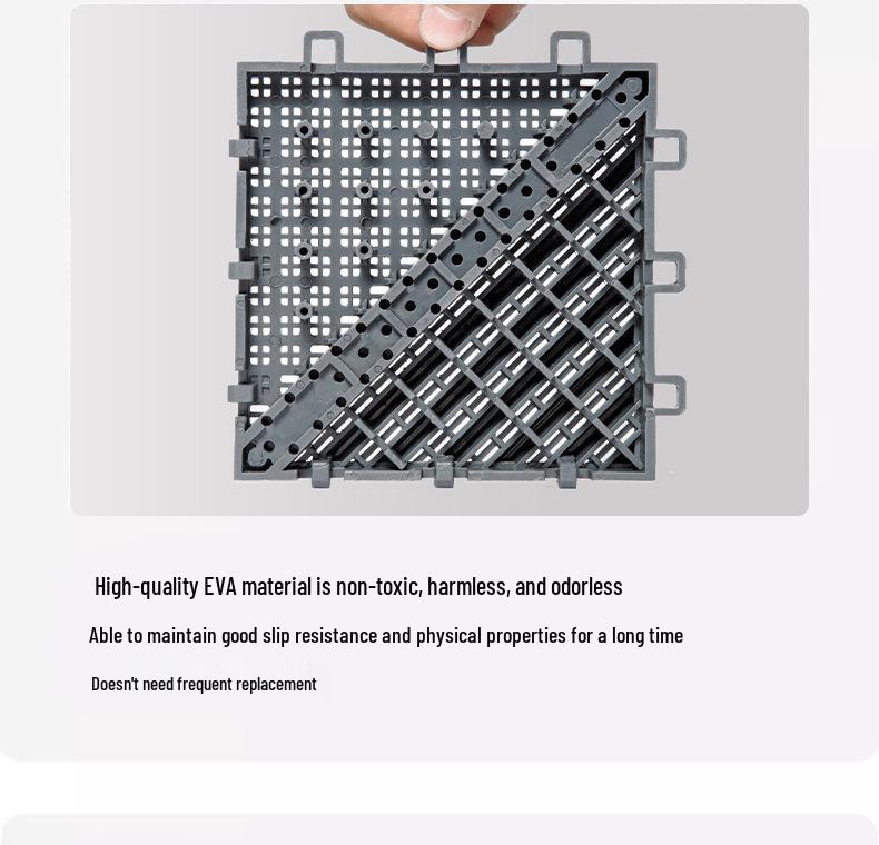 Three-in-One Anti-Slip Entrance Mat for Hotels and Malls