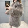 Faux Fur Winter Fashion Loose  Jacket for Women Warm Comfortable Coat