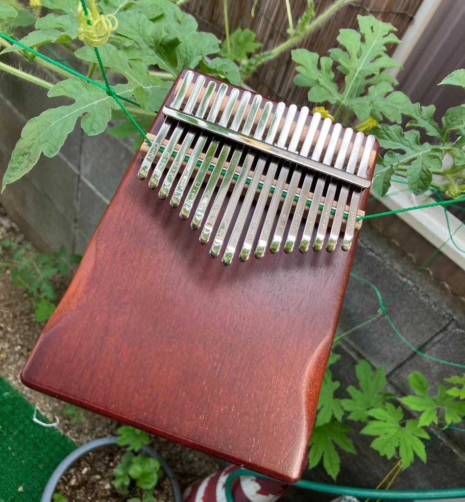 MIYINGE 17-Note Kalimba, Boxed Kalimba, Pre-tuned, Scale Marked, Thumb Piano, Japanese Sheet Music Included, Beginner-Friendly, 17-Key Kalimba, (New