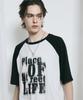 BUNKERBUSTER Fade Typo Raglan Short Sleeve Tee Mq2Tu257_Black