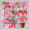 50PCS Peony Cartoon Flower Stickers: Waterproof for Suitcases, Skateboards, Laptops, Tablets, and More