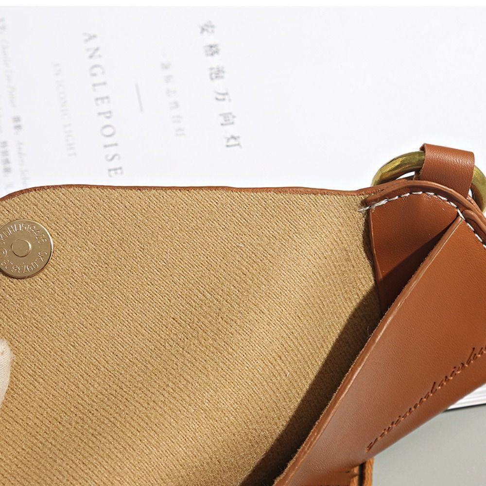 PU Leather Glasses Bag Hanging Neck Sunglasses Bag Creative Sunglasses Case Men