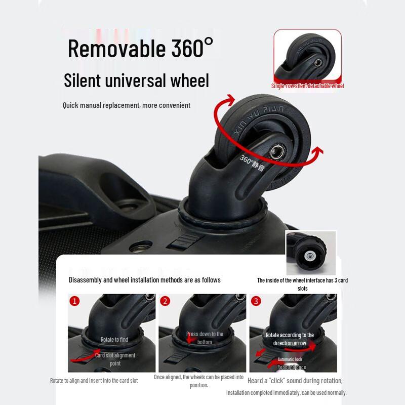 Xiaoyan Oxford Fabric Travel Suitcase