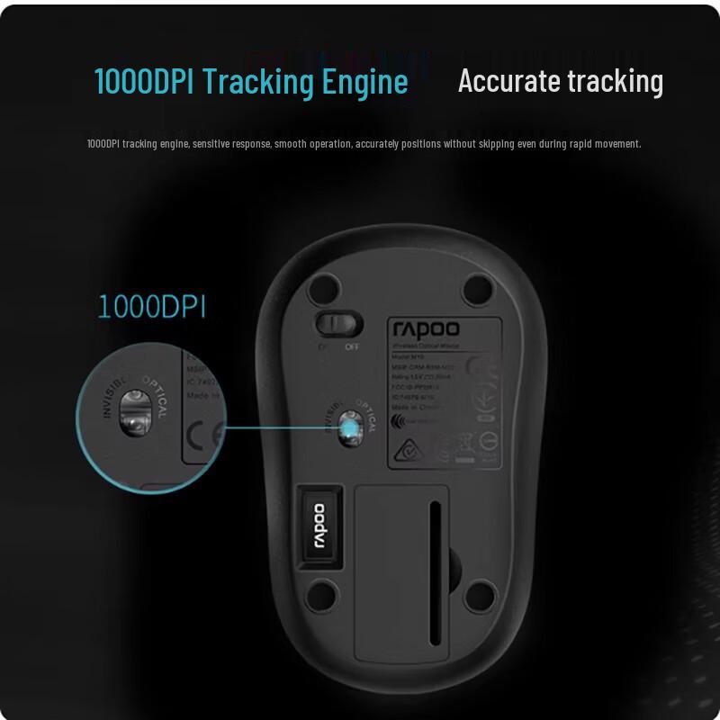 Rapoo M10plus 2.4G Wireless Mouse