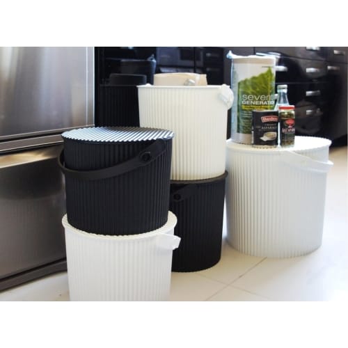 Yawata Kasei Omniouti Bucket with Lid, White, LL, 20L, Sceltevie Omnioutil, Neutral, 228820, Made in Japan