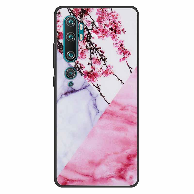 For Xiaomi Mi Note 10 Case Silicone Soft Owl Lion TPU Fashion Back Cover For Xiaomi Mi Note10 Cases Protective Printed Covers