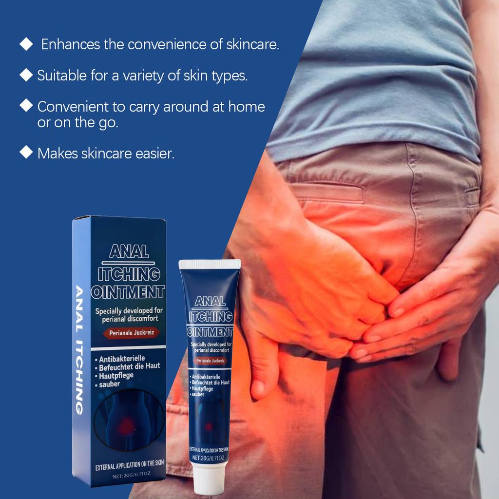 Hemorrhoid Ointment, Perianal Soothing Cream, A Soothing And Gel For Anal Skin Care, Reducing Itching And Swelling