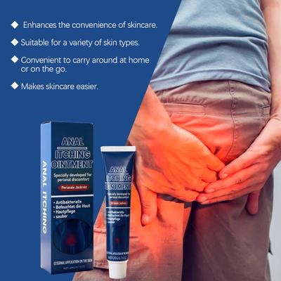 Hemorrhoid Ointment, Perianal Soothing Cream, A Soothing And Gel For Anal Skin Care, Reducing Itching And Swelling
