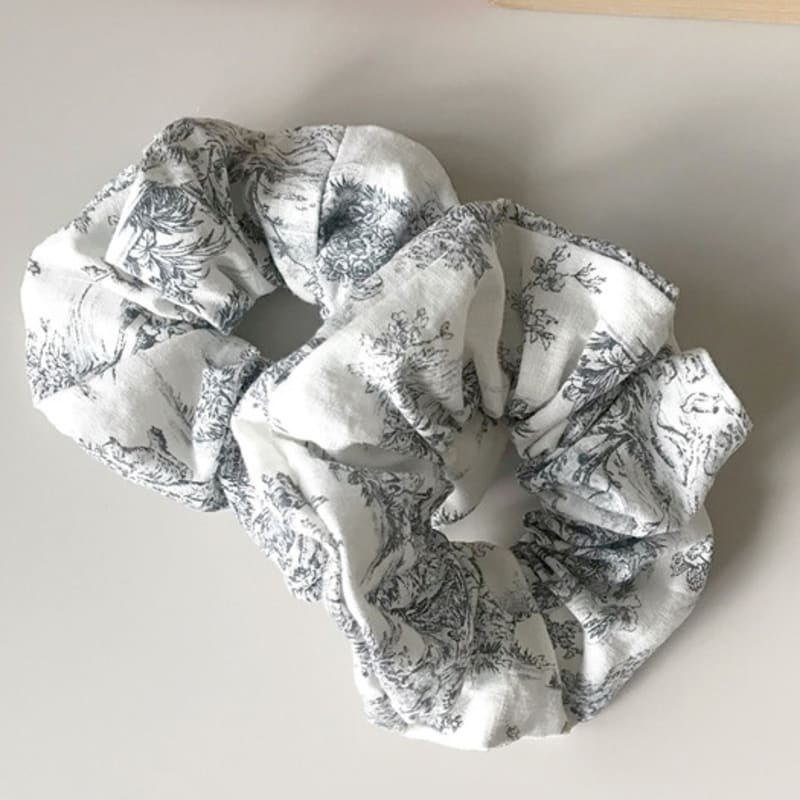 Oar French Etoile Scrunchie [Grau]