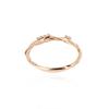 Mezmic Magic Blue Diamond 3 Cable Gold Ring