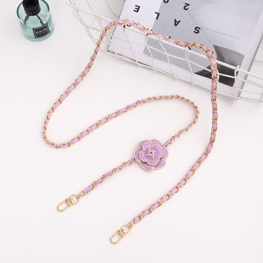 Camellia Crossbody Phone Chain Diagonal Phone Neck Straps Phone Case Hanging  Phone Accessories
