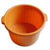 41cm Height Foot Soaking Tub Foot Spa Massage Basin Impact Resistance High Strength Plastic Foot