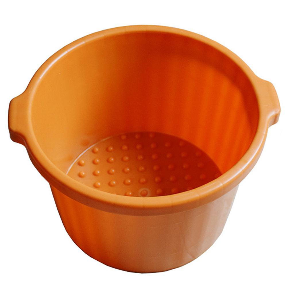 41cm Height Foot Soaking Tub Foot Spa Massage Basin Impact Resistance High Strength Plastic Foot
