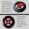 6, 8,10, 12 Inches Push Cart Rubber Wheel Heavy Duty Wheel Replacement Of Trolley Cart Handtruck/Pushcart