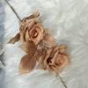 Floral Rose Lifelike Arrangement For Wedding Decoration And Photography Styling
